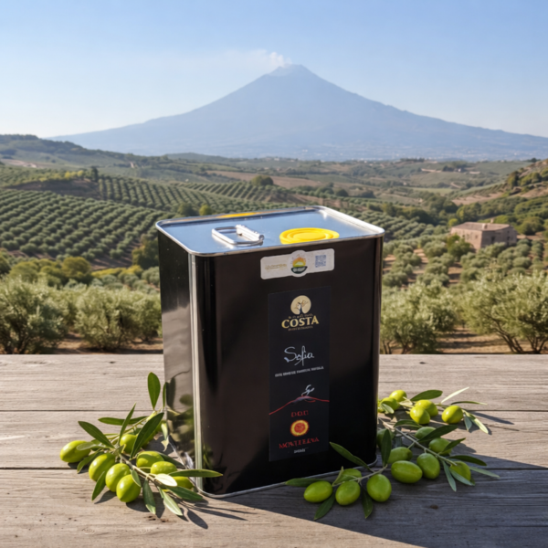 Etna Monocultivar Nocellara ETNEA DOP (3Litres)