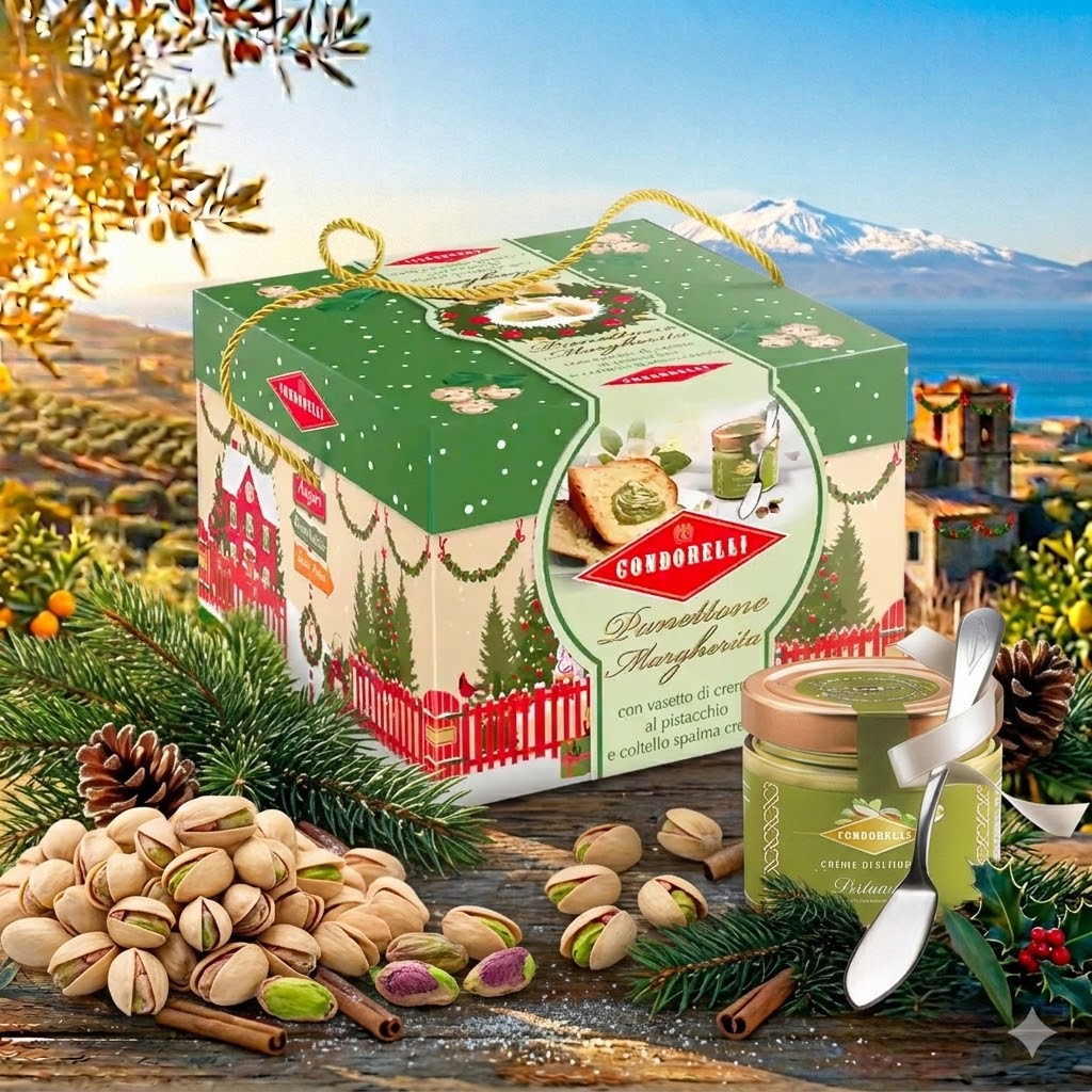 Panettone à la pistache (900g)