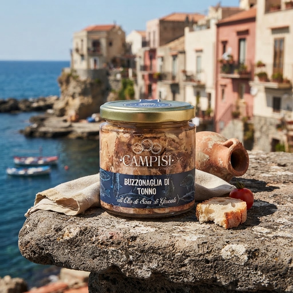 Morceaux de thon rouge « Buzzonaglia » (220 g)