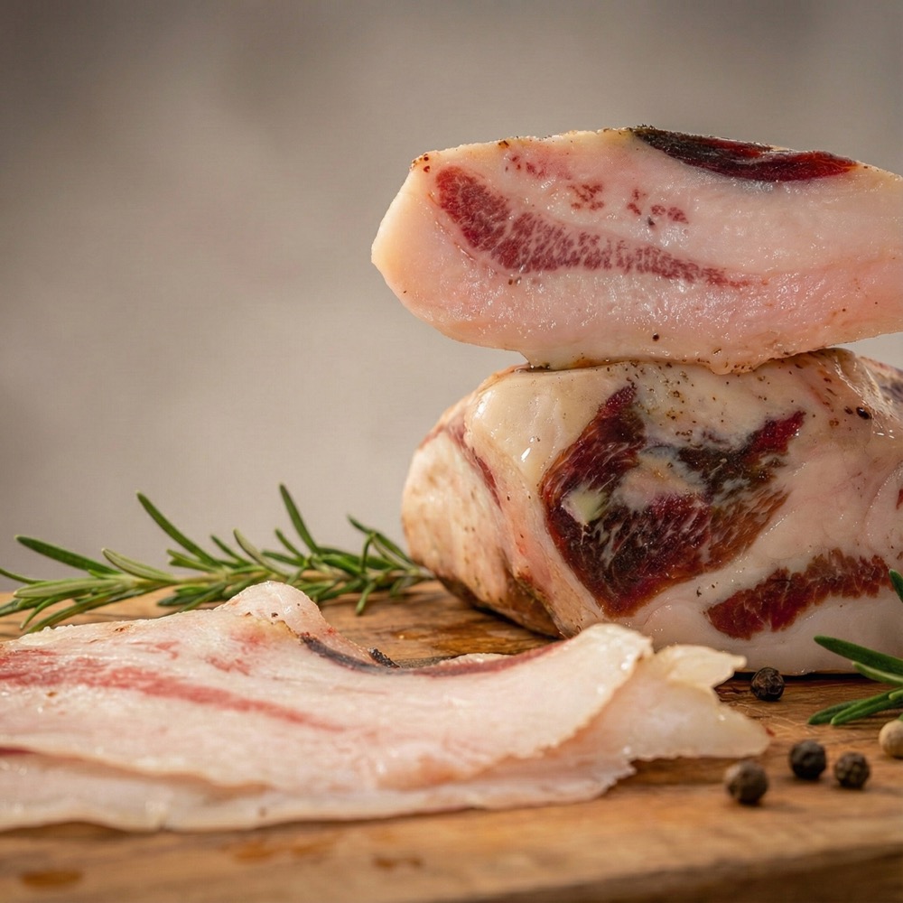 Guanciale de porc noir Nebrodi (500 g)