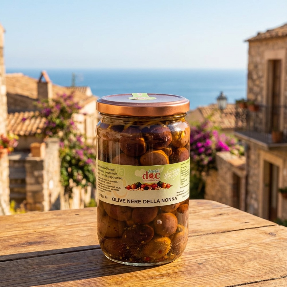 Olives noires de grand-mère