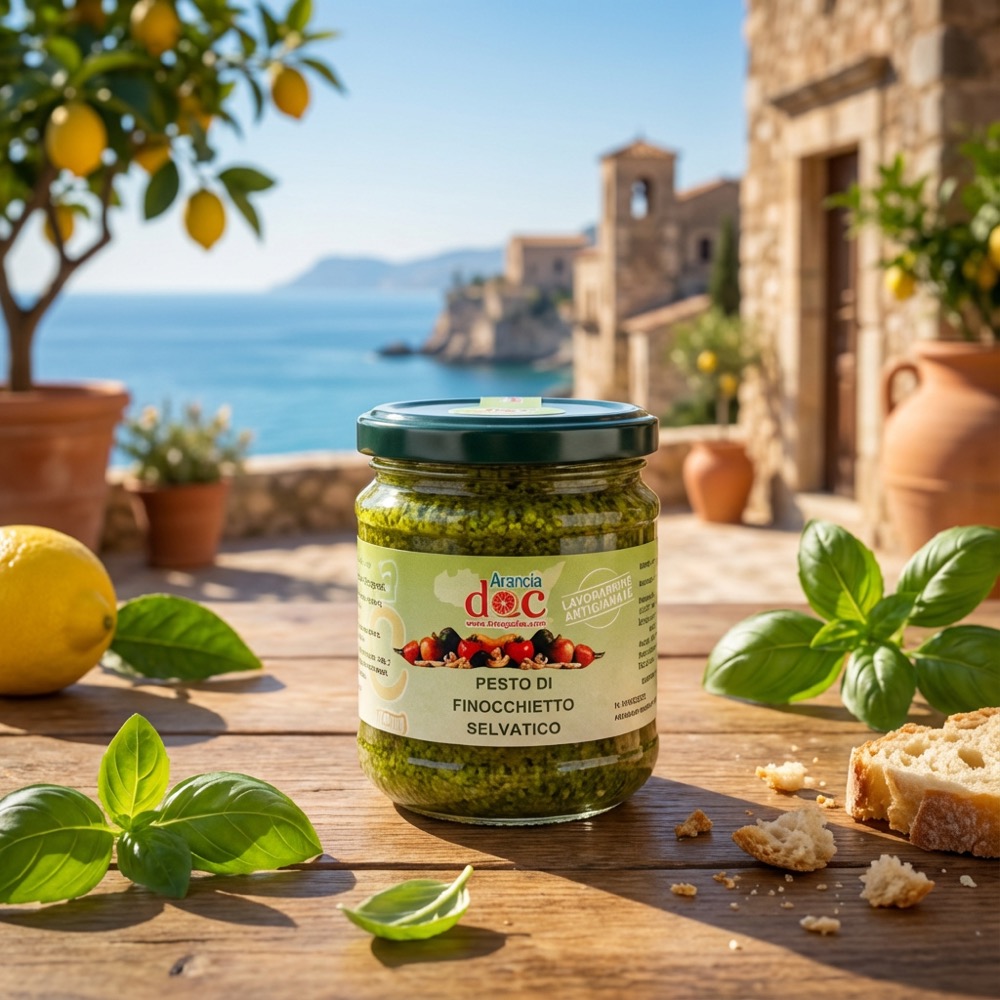 Pesto de fenouil sauvage