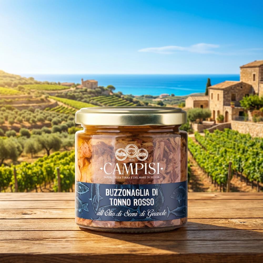 Morceaux de thon rouge « Buzzonaglia » (220 g)