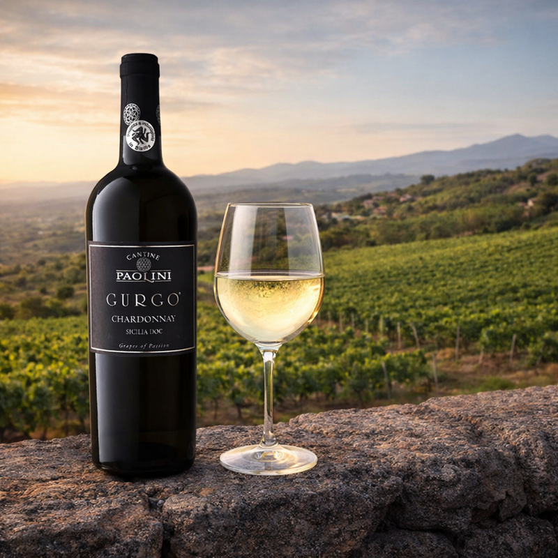 GURGO Chardonnay DOC - 9,5 € blle (carton de 6 blles)