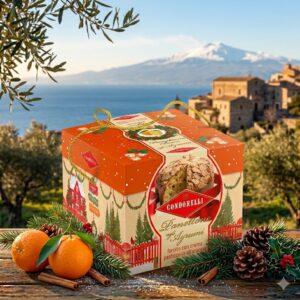 Panettone à la crème pâtissiére d'orange(1 kg)